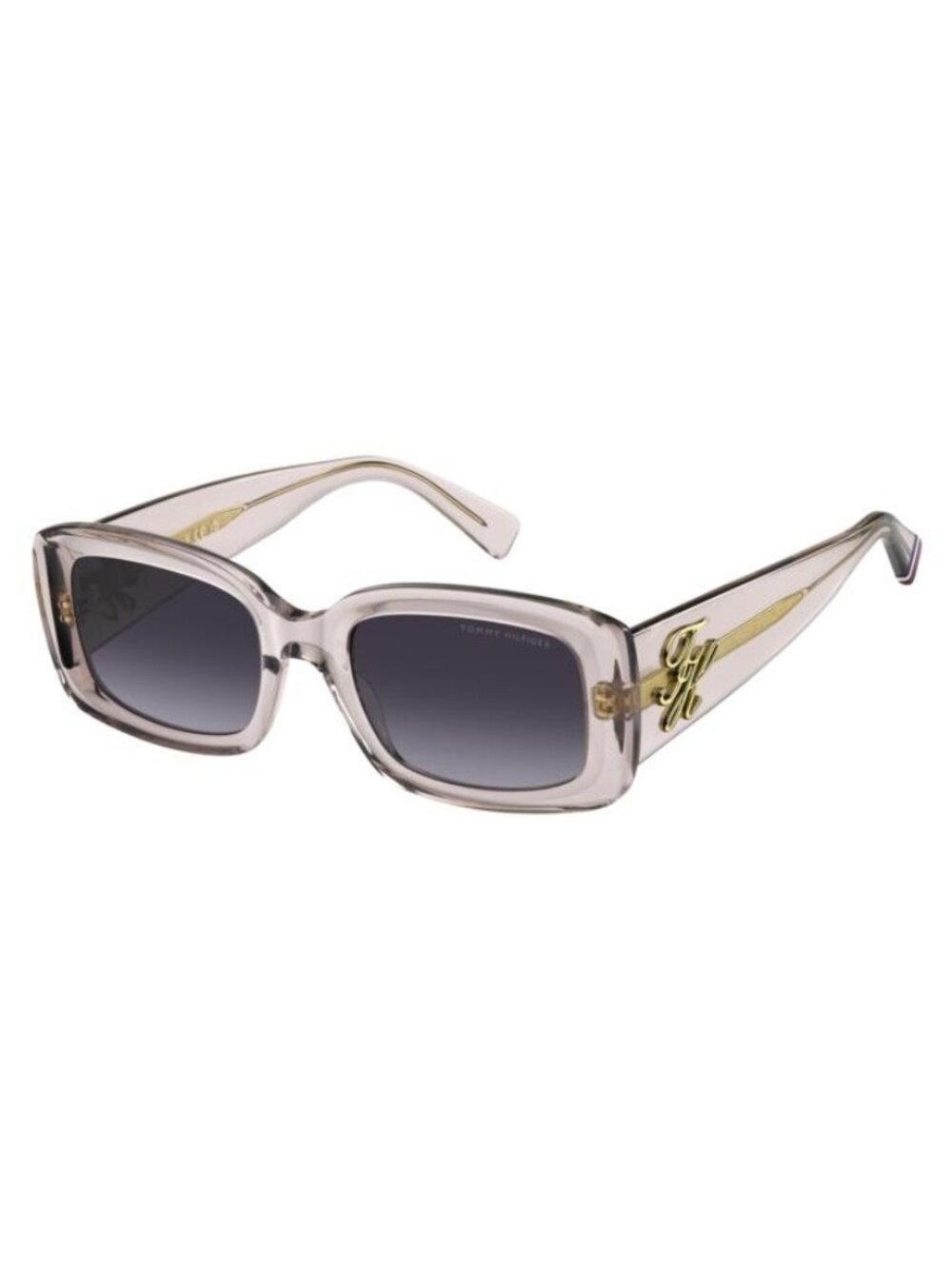 New Tommy Hilfiger Women's Sunglasses Grey Lens TH 2343 S 807 53